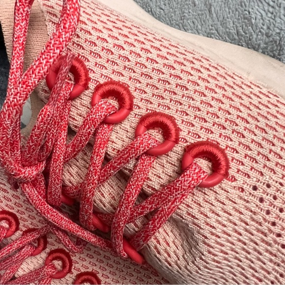 Allbirds Men's Tree Dasher 1 Cushioned Knit Comfort Shoe Flame Light Red Sole - Picture 6 of 15